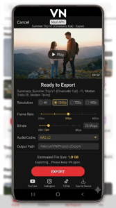 VN Video Editor MOD APK (Premium Unlocked) 1