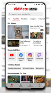 VidMate v6.0304 MOD APK (Premium Unlocked) 1